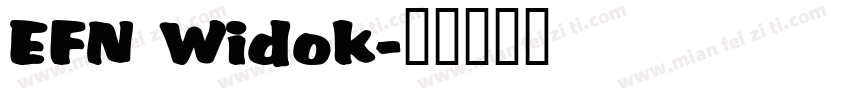 EFN Widok字体转换